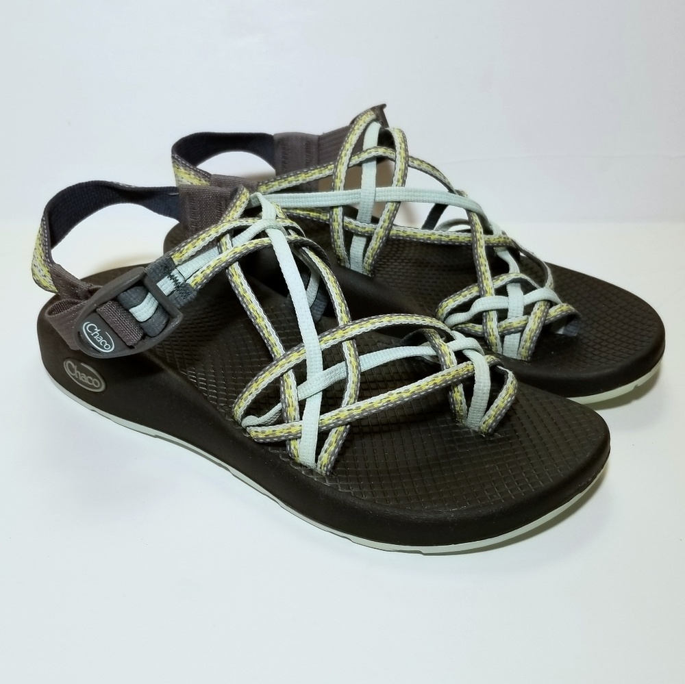 Chacos 8 Womens Green & Black